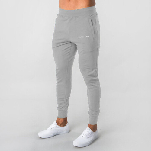 Style Mens ALPHALETE Jogger Sweatpants Man Gyms Workout Fitness Cotton  Trousers Male Casual Skinny Track Pants on OnBuy