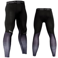 Men Fitness Gradient Sportswear Quick-drying Breathable Gym Running Tight Sport Pants Compression Men's Joggers Leggings