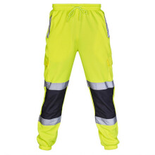 Men's Printed Pants High Reflective Overalls High Visibility Work Pants Sweatpants Joggers Trousers