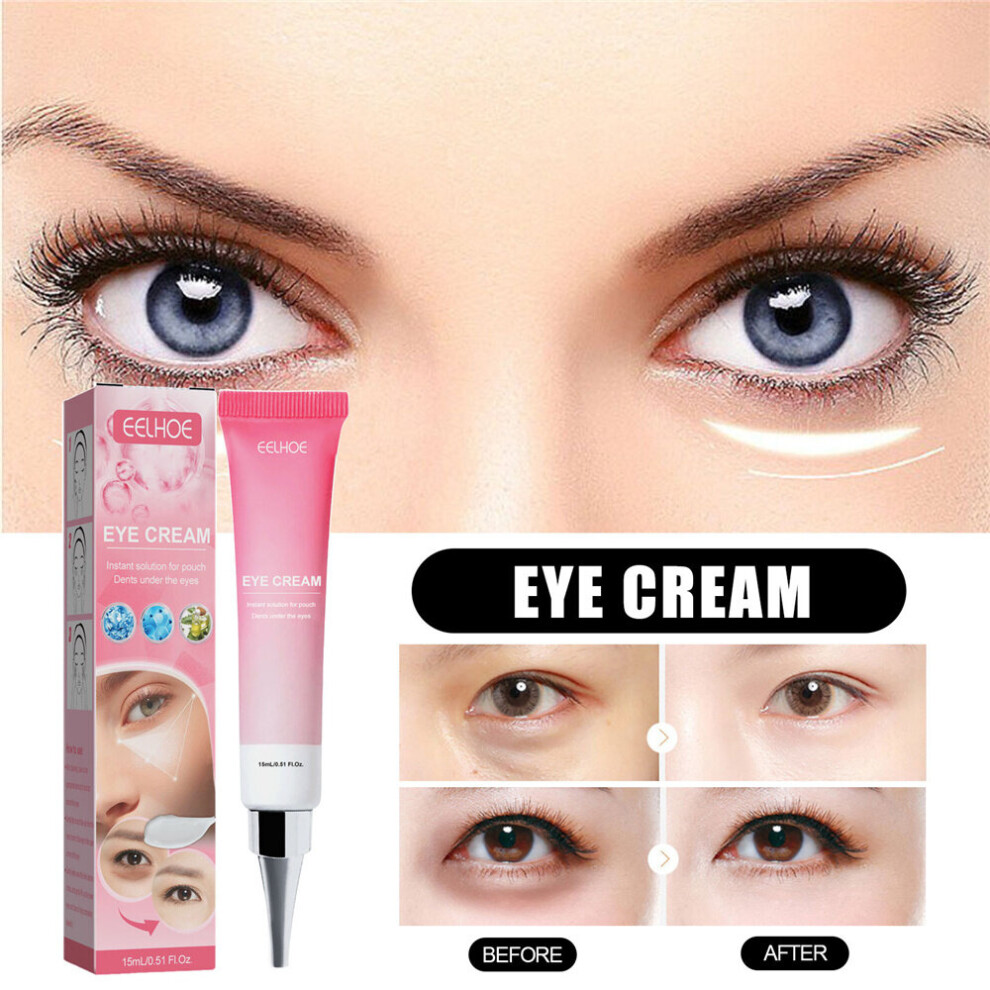 15ml Eelhoe Instant Eye Cream Hyaluronic acid Smoothing Eye Cream