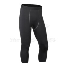 Bodybuilding Men Leggings Compression Pants Gyms Tights Sweat Pants For Men Joggers Trousers Calf Length Pants Fitness Leggings