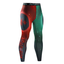 Men's Compression Pants Male Tights Leggings For Running Gym Sport Fitness Quick Dry Fit Joggings Workout Printing Trousers
