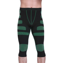 Men's 3/4 Compression Tights Sweatpants Bodybuilding Slimming Compression Pants Men Breathable Slim Fitness jogger Pants