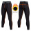 Comfortable Men Legging Sublimation Solid Pants Quick Dry Stretch Elastic Tights 3