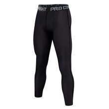 Comfortable Men Legging Sublimation Solid Pants Quick Dry Stretch Elastic Tights