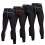 Comfortable Men Legging Sublimation Solid Pants Quick Dry Stretch Elastic Tights 7