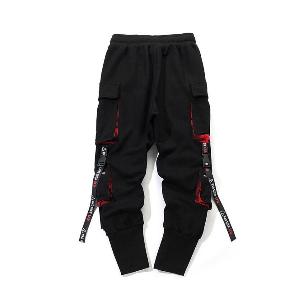 Men Spring Autumn Hip Hop Cargo Pants Trousers Sweatpants Hombre Male Casual Loose Style Cargo Pants Men-image-OPC-PBQZKKX-NEW