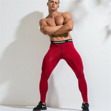 Men Leggings Sport Pants Fitness Running Training Compression Long Trousers Jogger Sweatpants