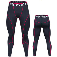 Mens Oversized Leggings Compression Trousers Dry Tight Long Pants Bodybuilding Elastic Fitness Skinny Sweatpants