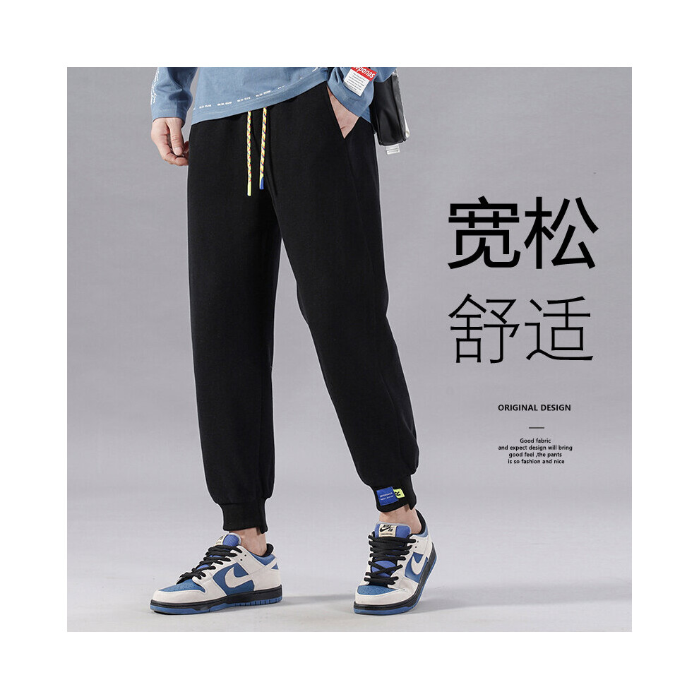 Men's Casual Cotton Loose Pants Lightweight Breathable Lounge Pants Beach Pants Lounge Pants Elastic Waist Drawstring-image-OPC-PBQZN6H-NEW