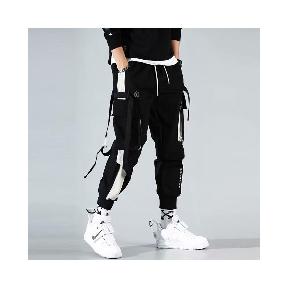 Summer Camo Cargo Pants for Men Kpop Slacks Hip Hop Men Ins Harem Pants Streetwear High Waist Jogger Pants-image-OPC-PBQZN7F-NEW