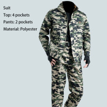 Outdoor Camouflage Suit Welder Wear-resistant Overalls Spring And Autumn Men's Labor Protection Suit