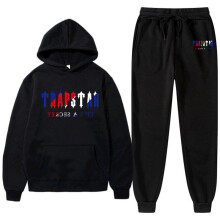 Tracksuit Men/Women 17 Colors Warmth 2 Pieces Set Loose Hoodies Fleece Sweatshirt+Pants Suit Hoody Sportswear Couple Outfit