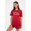 Slogan Printed Knitted Maternity Top-Bottom Suit THMSS22AU0337 1