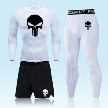 Compression Tights Sports Underwear Men's Running Suit Gym Workout Leggings Quick Dry Stretch Sportswear Rashgarda MMA Tracksuit
