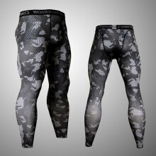 S-4XL MMA Boy Compression Base Layer Tight Top set Under Skin Long Sleeve Camouflage sets Men Quick Dry Camo Long Sleeve set