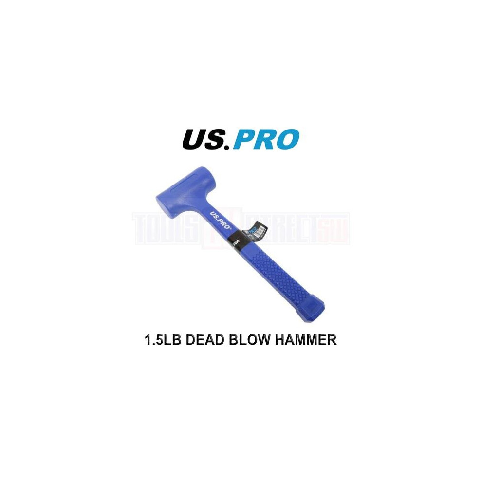 US PRO Tools 1.5lb 24oz Dead Blow Hammer 4606