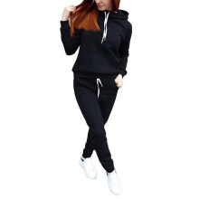 Women's Hooded Sports Suits Sexy Sportswear 2 Piece Set Sportswear Jogging Tracksuit For Women