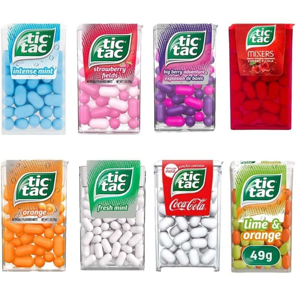 TIC TAC MINTS - Pick and Mix - Choose any 5 Flavours