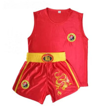 Adult Children's Fighting Competition Boxing Sanda Suit + MMA Martial Arts Sports Shorts Set