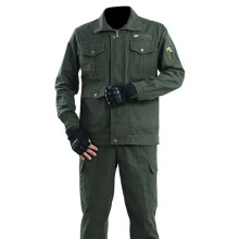 2 Pcs/Set Coat Suit Long Sleeve Lapel Anti-scratch Long Pants Men Overalls Men Suit for Workshop