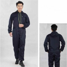 One-piece suit work clothes autumn dustproof car repairman painter coveralls wear-resistant large size orange overalls men