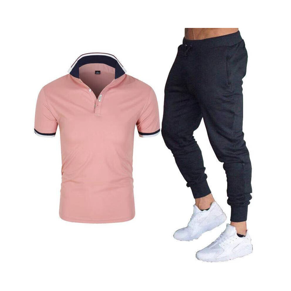 Sports jacket suit sportswear men's running pants football sportswear men's 2-piece sportswear sportswear T-shirt-image-OPC-PBQZYDB-NEW