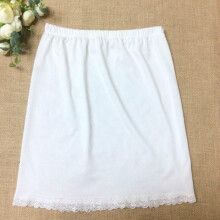 Women Waist Slip Lady Short Underskirt Soft And Comfortable Cotton Length Petticoat Half Slips YYY9381