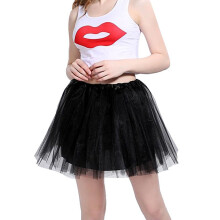 Adults Women Tulle Skirt Dancewear Summer Rainbow Dreamlike Mini Tutu Skirt Lady Ball Gown Ballet Dance Party Birthday Petticoat