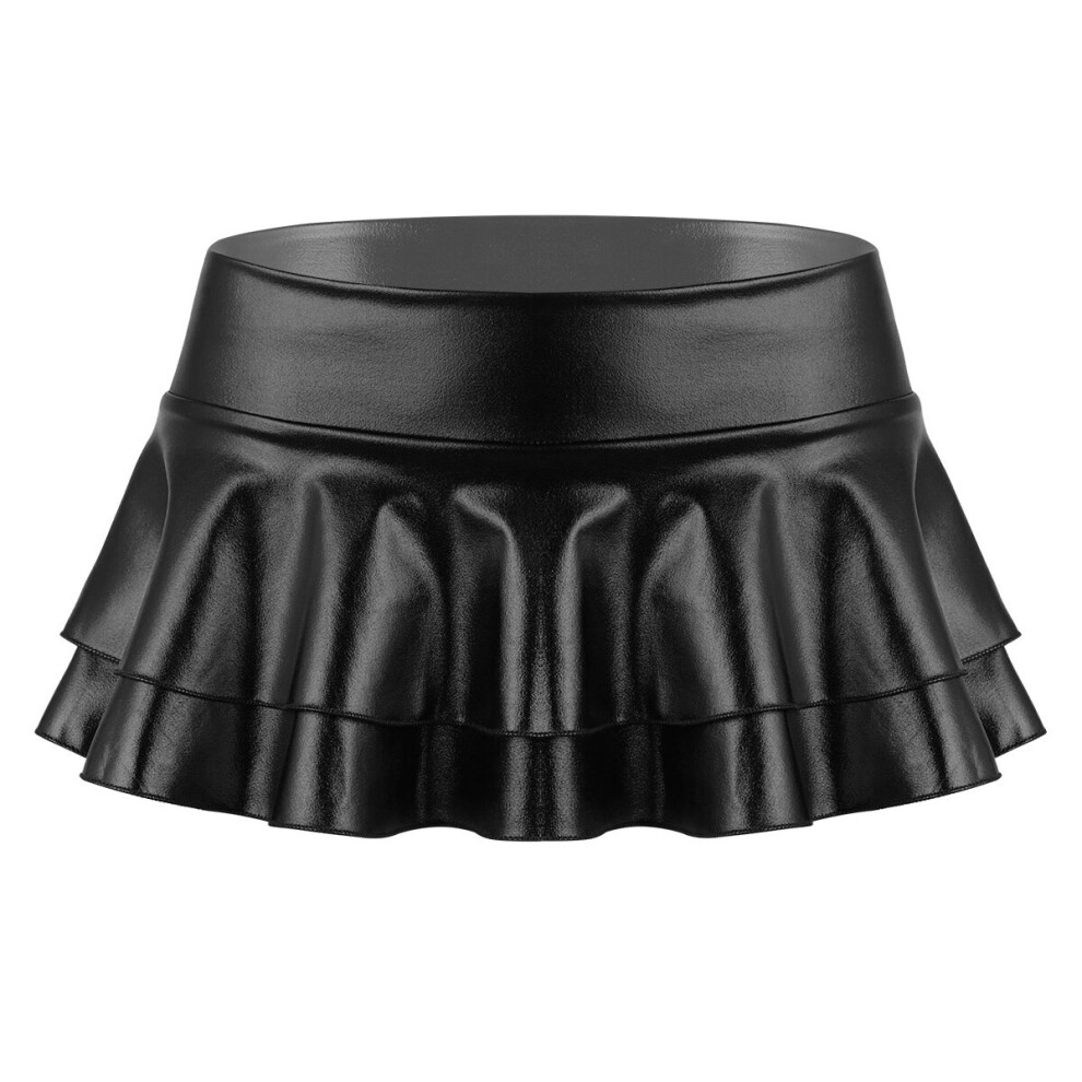 Lingerie Women Sexy Mini Skirts Ladies Leather Sex Costumes Dress Party  Clubwear Nightwear Babydoll Underwear for Pole Dance on OnBuy