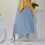 Womens Pleated Midi Long Skirt 5