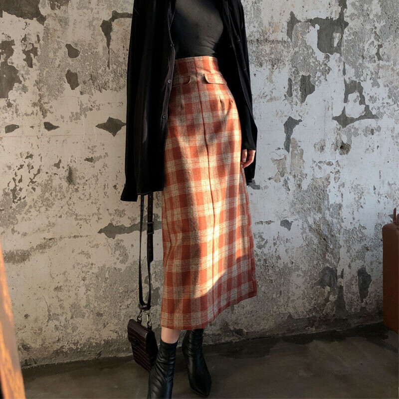 Skirts | High Waisted Textured Knit Full Maxi Skirt - View #6