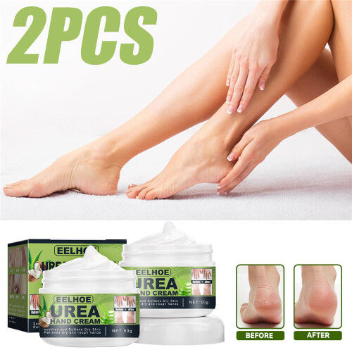 (2 pcs) 50g Urea Cream Callus Remover Hand Foot Crack Ointment Heel Chapped Peeling Repair