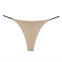 Thongs Underpants Panty Intimates Soft Sexy Low Waist Double Strap Seamless Lingerie Briefs Women Lady Beach Bikni