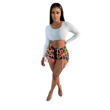 Girls Denim Shorts Summer Zipper Hollow Out Bandage String Tassels High Waist Casual Jeans Street Wear