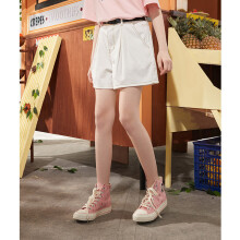 High Waist Slim Casual Versatile Shorts Girls' Summer Pants