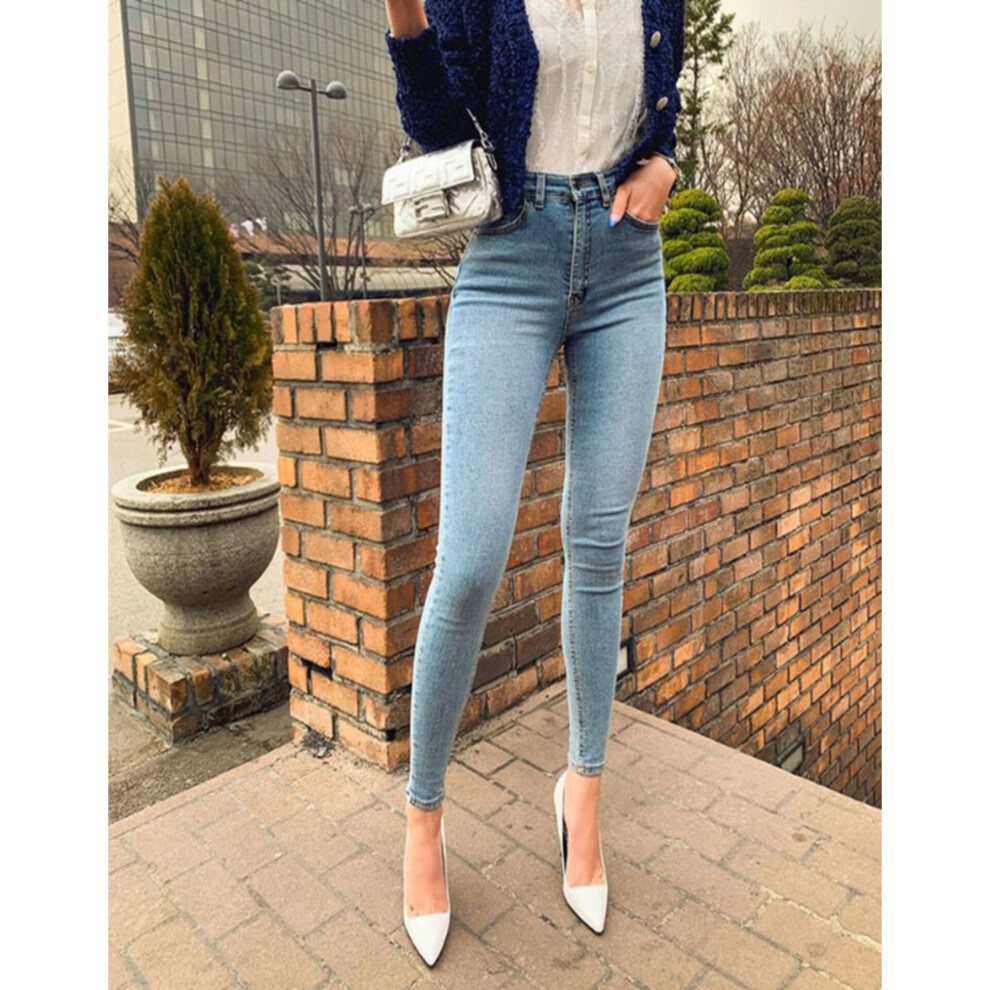 Skinny push-up jeans - Woman