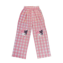 Pink Cartoon Girl Printed Sweatpants Women Wide Leg Pants High Waisted Loose Joggers Harajuku Teens Bottom Clothes
