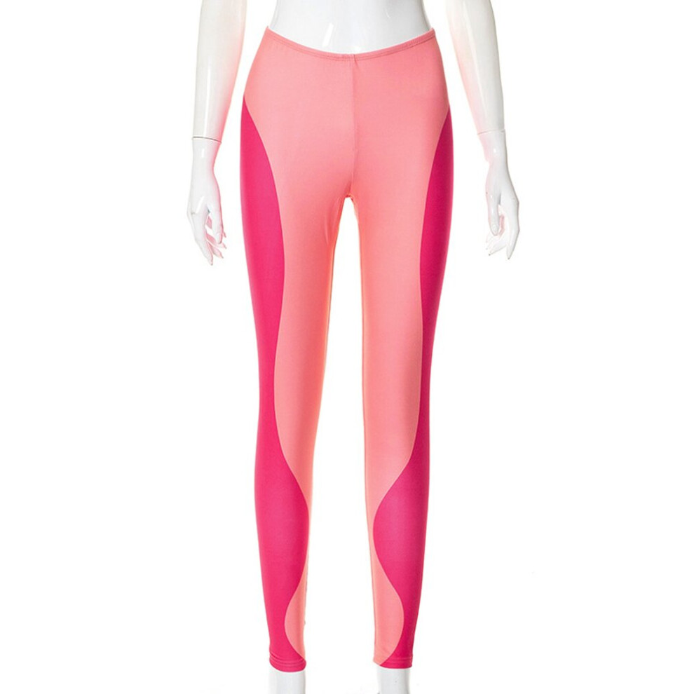 High Waisted Elasticity Leggings for Women,Printed Workout