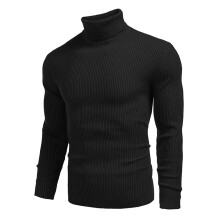 Wool Couture Male Autumn And Winter Wool Sweater Round Neck Pullover Bottoming Shirt All Matching Long Wool Coat Men