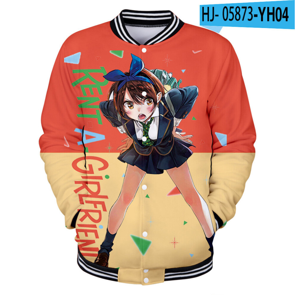 Rent A Girlfriend Anime Baseball Jackets Women/Men Long Sleeve Jacket 3D Prints Streetwear Clothes-image-OPC-PBR5KQB-NEW