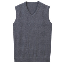 Arrival Autumn Men's Woolen Vest Men's Knitted Clothing Casual Sleeveless Slim Loose Business Vest V-neck Sweater Plus Size