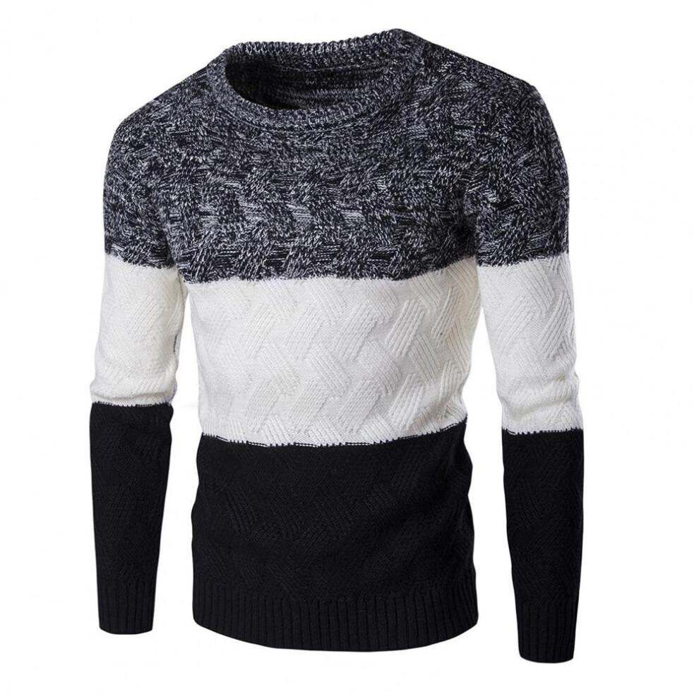 Autumn Sweater Fit Thermal Elastic Casual Winter Sweater Male Sweater for School-image-OPC-PBR5NDW-NEW