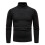 Fall Sweater Solid Knit Sweater Anti-pilling Pure Men Sweater 1