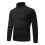 Fall Sweater Solid Knit Sweater Anti-pilling Pure Men Sweater 6