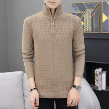 Long-sleeved Mens Sweaters Navy Gray Red Winter Turtleneck Pullovers Casual Men Sweater