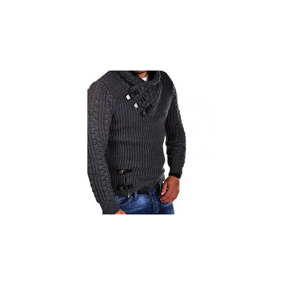 Men Sweater Male Slim Sweater Autumn Winter Soft Casual Pure Knitting Top-image-OPC-PBR5P6D-NEW