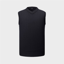 Sleeveless Vest Slim Fit 100% Cotton Sweaters for Men Autumn Winter Clothing Pullover Mens Sweaters V-Neck