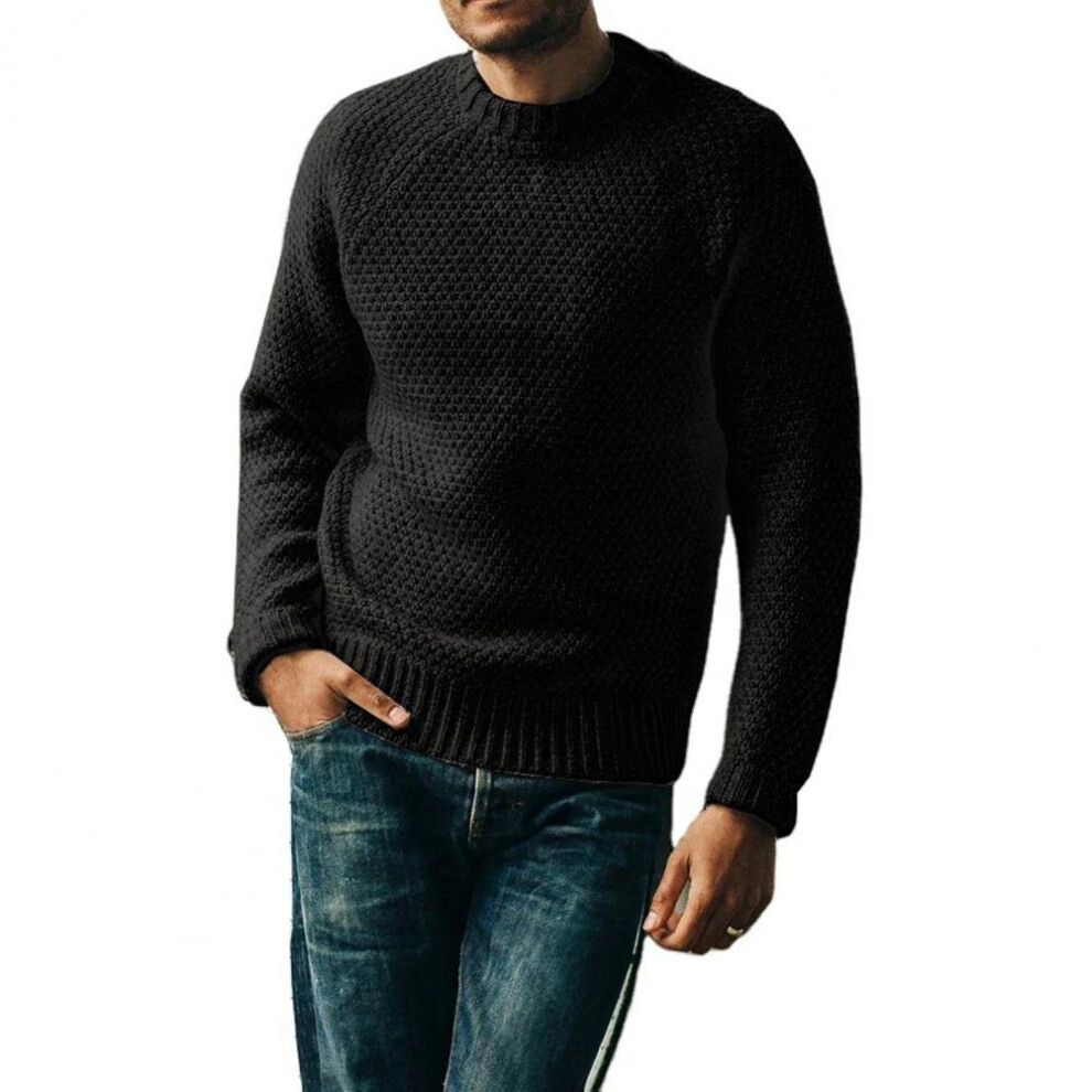 Stylish Men Sweater Soft Keep Warm Knitwear Anti-pilling Winter Sweater-image-OPC-PBR5Q9Q-NEW