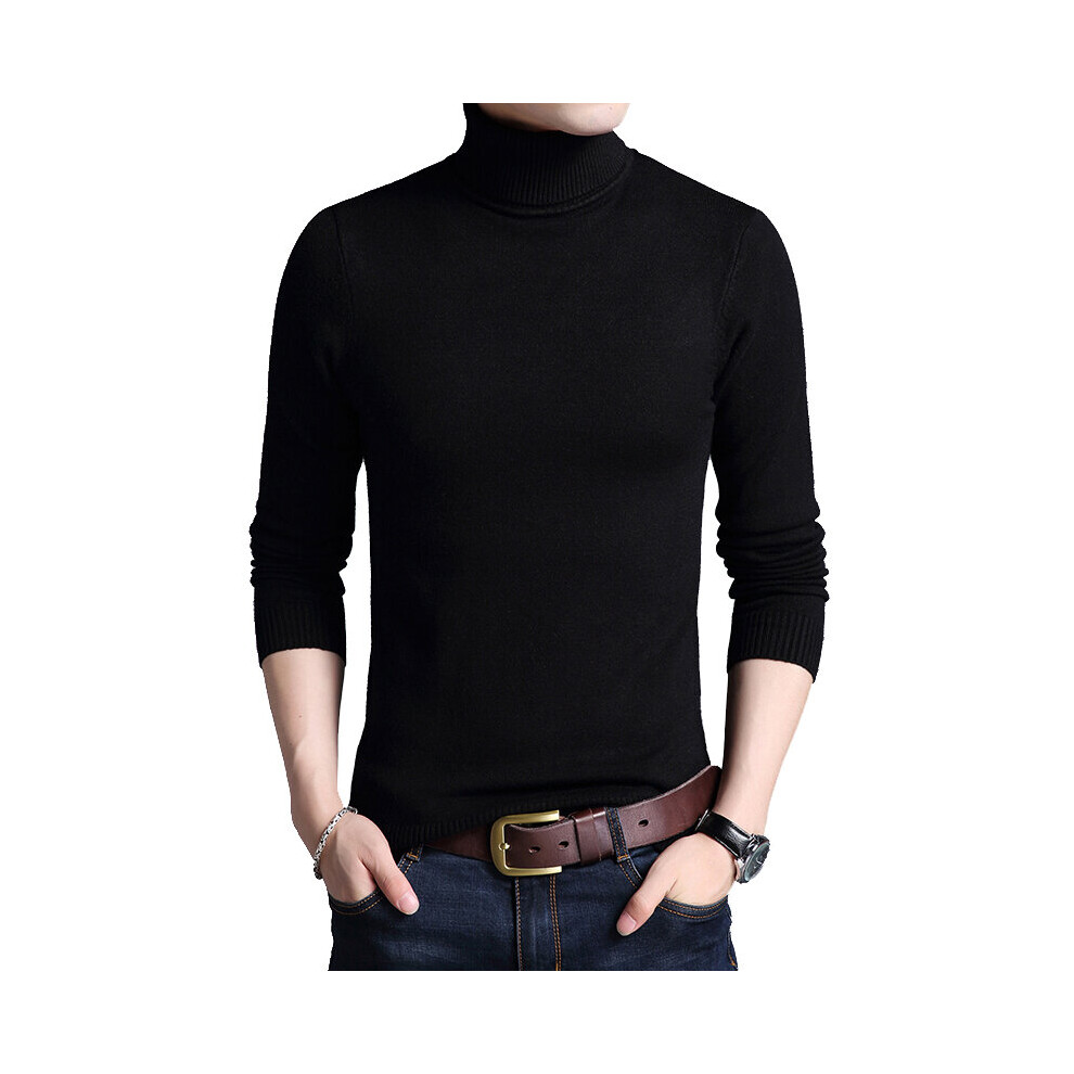 Brand-sweater Slim Sweaters Men's Base Coat Thickked Turtleneck Sweater Sweater Knitwear Long Sleeve Basic Sweater-image-OPC-PBR5SYJ-NEW